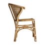 Chairs - Brown rattan chair 53x53x82 cm - VICAL