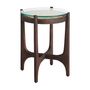 Other tables - Brown mango wood coffee table 46x46x56 cm - VICAL