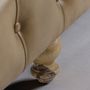 Canapés - Sofa en peau marron 215x82x75 cm - VICAL
