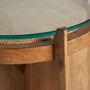 Other tables - Brown mango wood coffee table 47x47x61 cm - VICAL