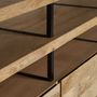 Buffets - Buffet en bois de mangue brun clair 170x43x76 cm - VICAL