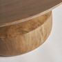 Tables basses - Table basse en bois de mangue marron 90x90x41 cm - VICAL
