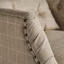 Armchairs - Beige mango wood armchair 73x80x95 cm - VICAL