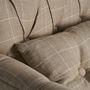 Armchairs - Beige mango wood armchair 73x80x95 cm - VICAL
