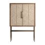Armoires - Armoire en bois de mangue marron 100x40x140 cm - VICAL