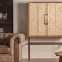 Armoires - Armoire en bois de mangue marron 100x40x140 cm - VICAL