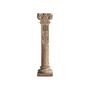 Objets de décoration - Colone en bois de teck marron 32x32x128 cm - VICAL