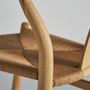 Chaises - Chaise en bois d´orme marron 59x56x77 cm - VICAL