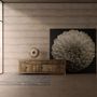 Sideboards - Brown elm wood sideboard 250x50x80 cm - VICAL