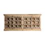 Sideboards - Brown mango wood sideboard 219x59x102 cm - VICAL