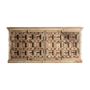 Sideboards - Brown mango wood sideboard 219x59x102 cm - VICAL