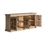 Sideboards - Brown mango wood sideboard 219x59x102 cm - VICAL