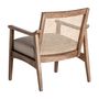 Armchairs - Brown mango wood armchair 64x72x74 cm - VICAL
