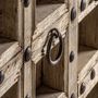 Sideboards - Brown mango wood sideboard 219x59x102 cm - VICAL