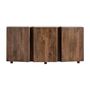Buffets - Buffet en bois de mangue blanc 160x45x75 cm - VICAL