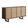 Buffets - Buffet en bois de mangue marron 160x40x84 cm - VICAL