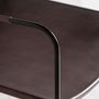 Fauteuils - Fauteuil en fer marron 62x68x73 cm - VICAL