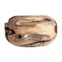 Coffee tables - Coffee table in brown 53x57x32 cm - VICAL