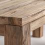 Dining Tables - Brown railway wood lounge table 240x100x78 cm - VICAL