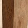 Dining Tables - Brown railway wood lounge table 240x100x78 cm - VICAL