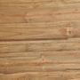Dining Tables - Brown railway wood lounge table 157x151x76 cm - VICAL