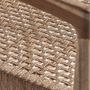Chaises - Fauteuil en bois de teck marron 59x53x70 cm - VICAL