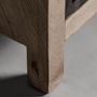 Armoires - Vitrine en bois de mangue marron 90x45x210 cm - VICAL