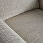 Armchairs - Gray pine wood armchair 100x86x81 cm - VICAL