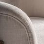 Armchairs - Off-white pine wood armchair 109x93x78 cm - VICAL