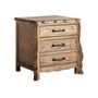 Night tables - Bedside table in brown elm wood 64x47x60 cm - VICAL