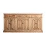 Other tables - Brown recycled elm wood counter 220x60x105 cm - VICAL