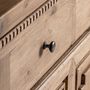 Other tables - Brown recycled elm wood counter 220x60x105 cm - VICAL