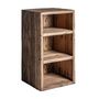 Other tables - Brown reclaimed wood bar counter module 60x60x110 cm - VICAL