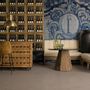 Dining Tables - Black marble living room table 120x120x76 cm - VICAL