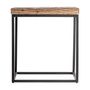 Other tables - Brown reclaimed wood coffee table 55x55x60 cm - VICAL