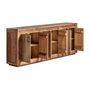 Buffets - Buffet en bois récupéré marron 224x40x88 cm - VICAL