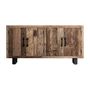 Sideboards - Brown reclaimed wood sideboard 180x45x90 cm - VICAL