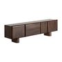 Meubles TV - Meuble tv en bois de mangue marron 200x40x56 cm - VICAL