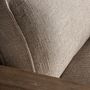 Armchairs - Brown birch wood armchair 80x74x87 cm - VICAL