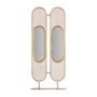 Objets de décoration - Paravent en acier doré 95x30x220 cm - VICAL