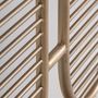 Objets de décoration - Paravent en acier doré 95x30x220 cm - VICAL