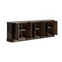 Buffets - Buffet en bois de pin recyclé nounces marron 260x45x85 cm - VICAL