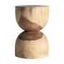 Other tables - Coffee table in brown suar wood 30x30x45 cm - VICAL