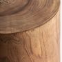 Autres tables - Table basse en bois de suar marron 30x30x46 cm - VICAL