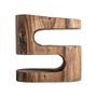 Other tables - Coffee table in brown suar wood 43x35x52 cm - VICAL