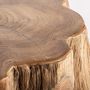 Tables basses - Table basse en bois de teck marron 50x50x42 cm - VICAL
