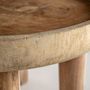 Tables basses - Table basse en bois de suar marron 59x59x35 cm - VICAL