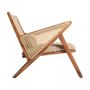 Armchairs - Brown mango wood armchair 61x82x73 cm - VICAL
