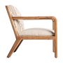 Armchairs - Light brown mango wood armchair 64x72x76 cm - VICAL