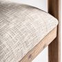 Armchairs - Light brown mango wood armchair 64x72x76 cm - VICAL